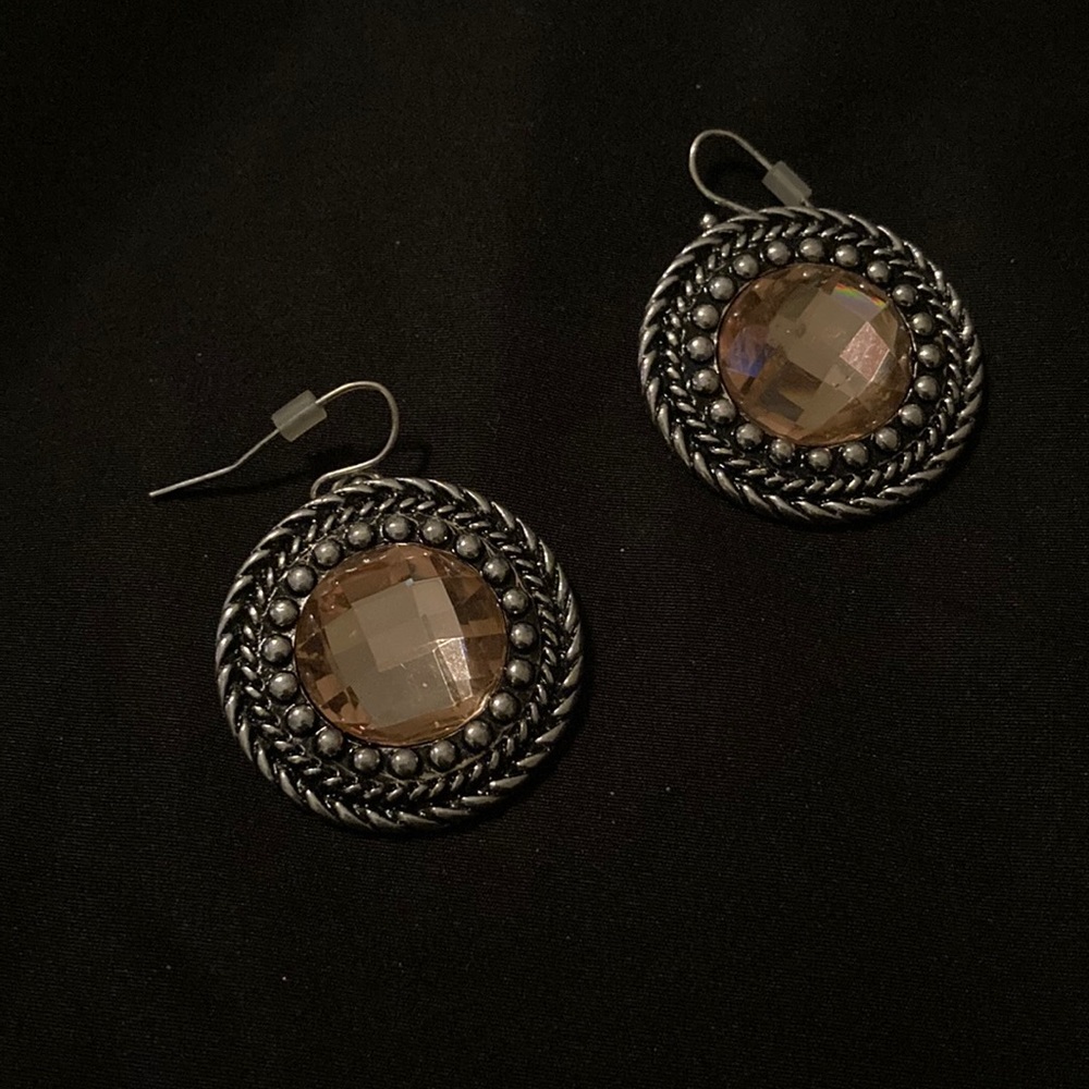 Amber earrings
